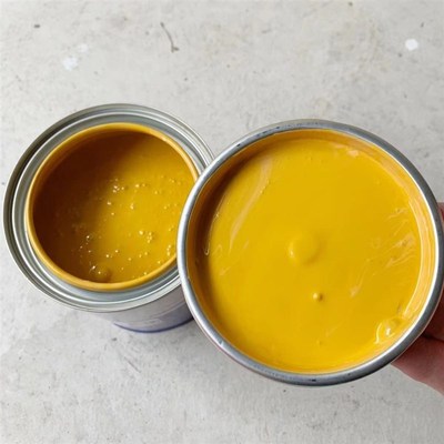 工程机械黄油漆山工装载机黄色防锈漆临工黄非自喷漆铲车工程黄漆