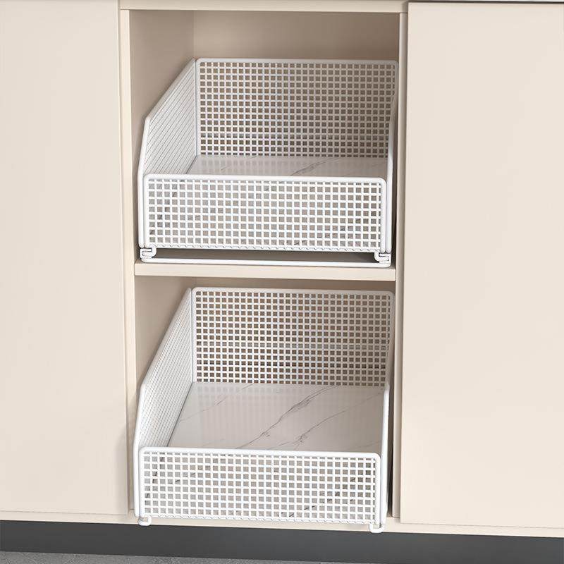 厨房抽屉收纳盒橱柜内抽拉式置物架窄柜夹缝深柜收纳筐拉篮储物盒,厨房/烹饪用具,抹布架/厨房清洁收纳架,淘宝优惠券,粉丝福利购,淘宝优惠卷