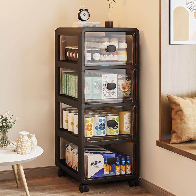 零食大容量收纳柜储物可移动抽屉式客厅塑料置物柜家用玩具收纳箱,收纳整理,收纳箱,淘宝优惠券,粉丝福利购,淘宝优惠卷
