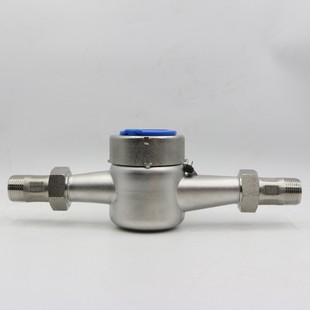 宁波埃美柯时代304不锈钢水表旋翼横式 机械冷水表1寸2寸水表 卧式