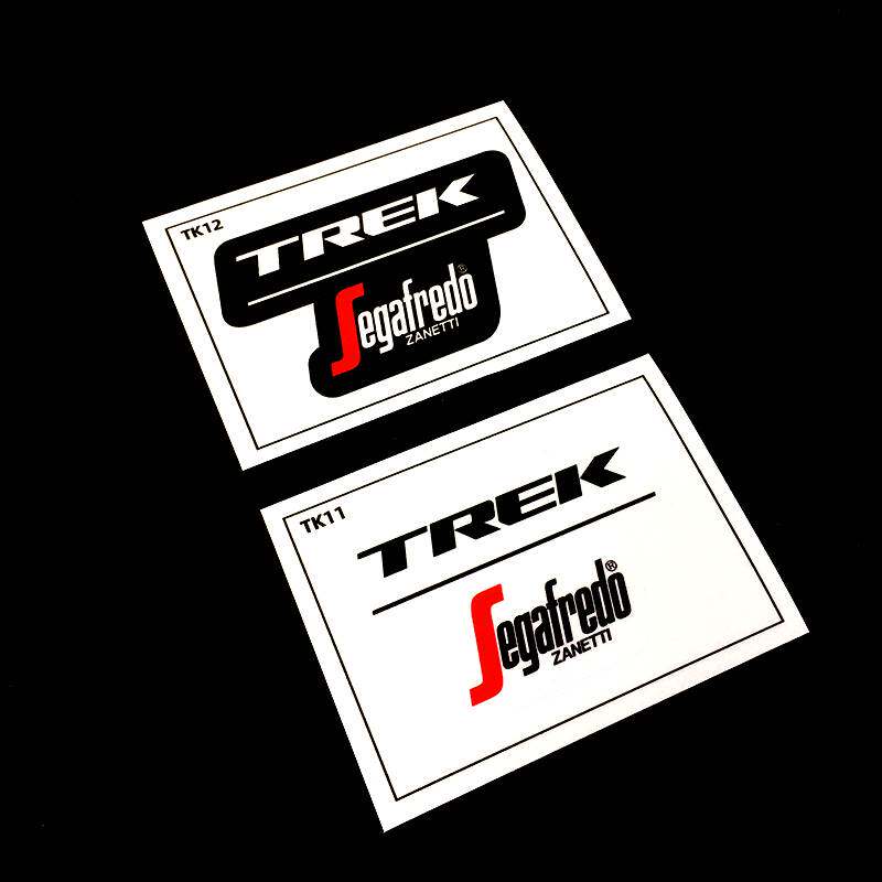 崔克环法车队标世家兰铎公路车山地车架单车贴定制trek segafredo