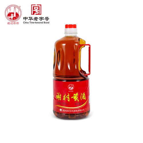 谢村桥特型半甜壶装2L糯米黄酒