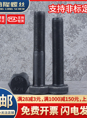 速发10.级加长外六角4栓特大螺丝M27*x0x20050x螺00x420x450500