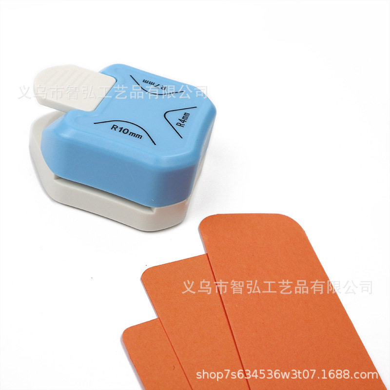 速发三合一圆角器R4倒角器R7切角器手工照片相纸名片切圆器切纸器