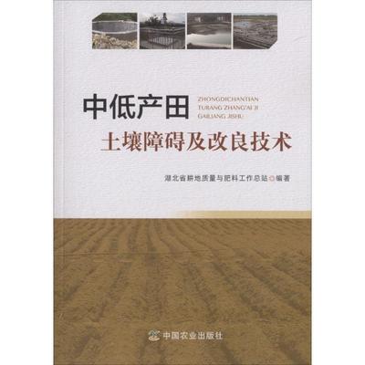 湖北省耕地质量与肥料工作总站 编著中低产田土壤障碍及改良技术（正版旧书包邮）中国农业出版社9787109238848