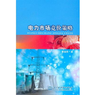 董福贵　著电力市场竞价策略（正版旧书包邮）水利水电出版社9787508494104