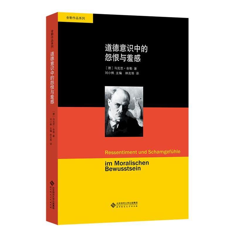 (德)舍勒　著,刘小枫　主编,林克　等译道德意识中的怨恨与羞感（正版旧书包邮）北京师范大学出版社9787303161461