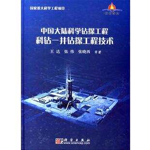 王达 等著中国大陆科学钻探工程科钻—井钻探工程技术（正版旧书包邮）科学出版社9787030186379
