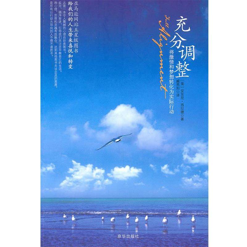 (美)西拉德　著,臧燕阳　译充分调整—将个人憧憬转化成实际行动（正版旧书包邮）京华出版社9787807249597