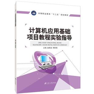 赵国龙,陶轶铭 编计算机应用基础项目教程实验指导（正版旧书包邮）江苏大学出版社9787811307672