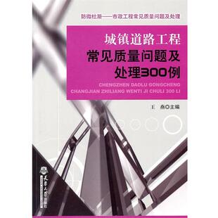 王燕　主编城镇道路工程常见质量问题及处理300例（正版旧书包邮）天津大学出版社9787561838754