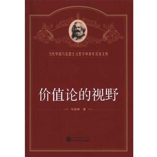 马俊峰价值论的视野(正版旧书包邮)武汉大学出版社9787307074569