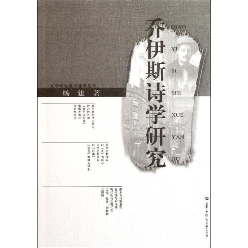 杨建　著乔伊斯诗学研究（正版旧书包邮）华中师范大学出版社9787562250753