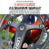 公路自行车牙盘53 39T双盘27速24变速前大齿盘铝合金通用方孔曲柄