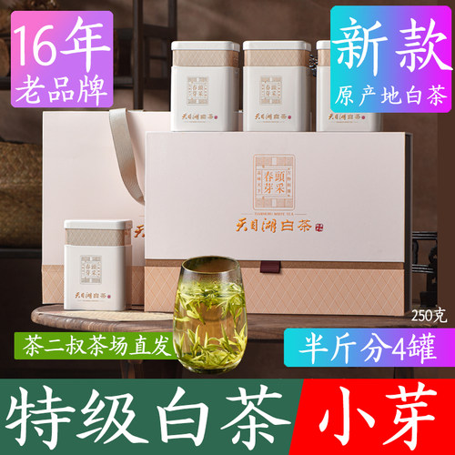 新茶天目湖白茶礼盒装