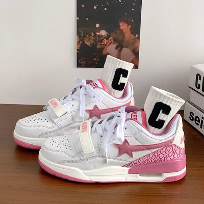 内增高胶粘鞋运动MD修面皮爆款PU