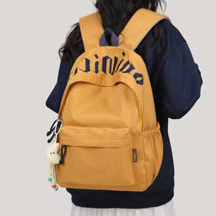 书包初中生男小学生双肩包男生韩系ins小众风女生背包轻便肩包女