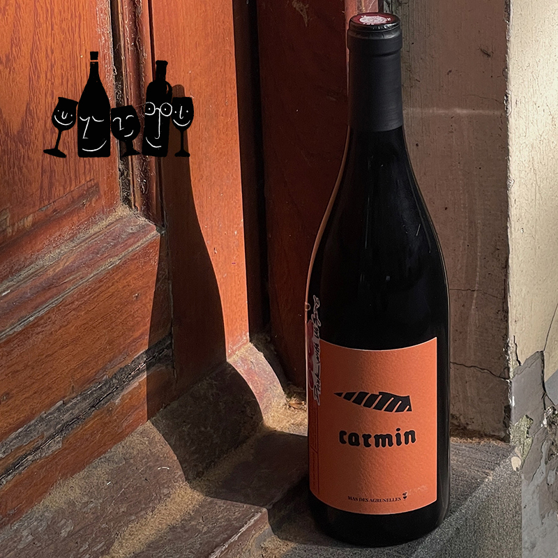 微笑醉伴 【卡门】红葡萄酒赤霞珠西拉小众有机红酒法国原装原瓶