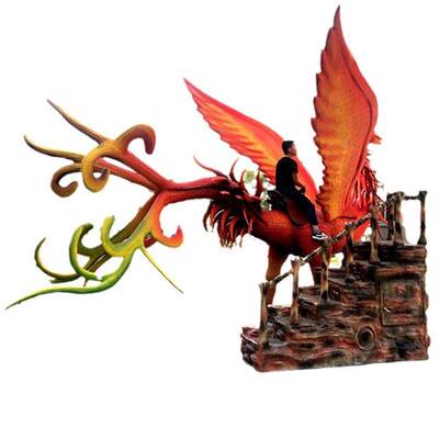 仿真凤凰骑乘坐骑公园景区游乐场机械电动儿童游乐设施制作厂家