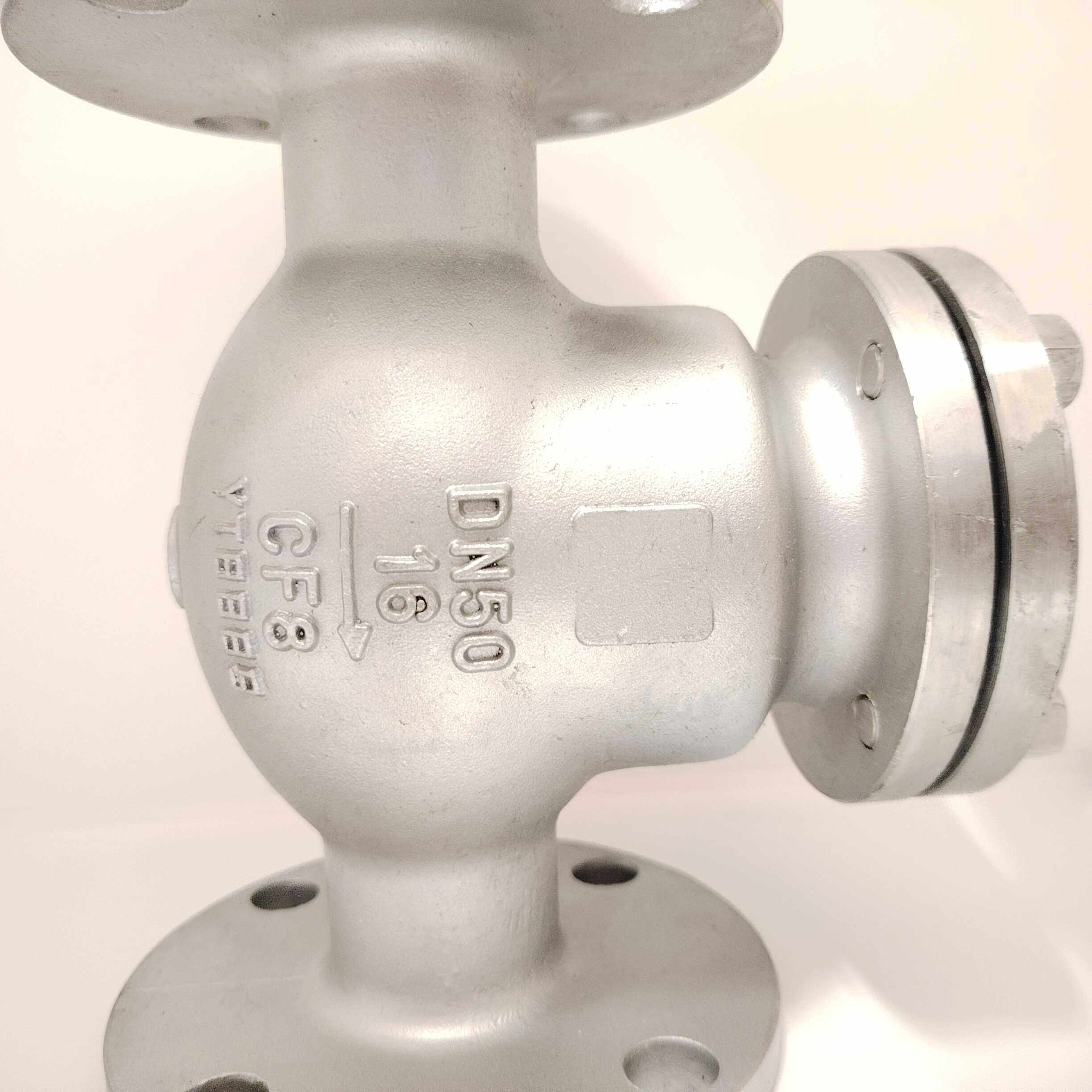 304/316不锈钢旋启式止回阀h44w-16p翻板式法兰单向阀逆止阀门