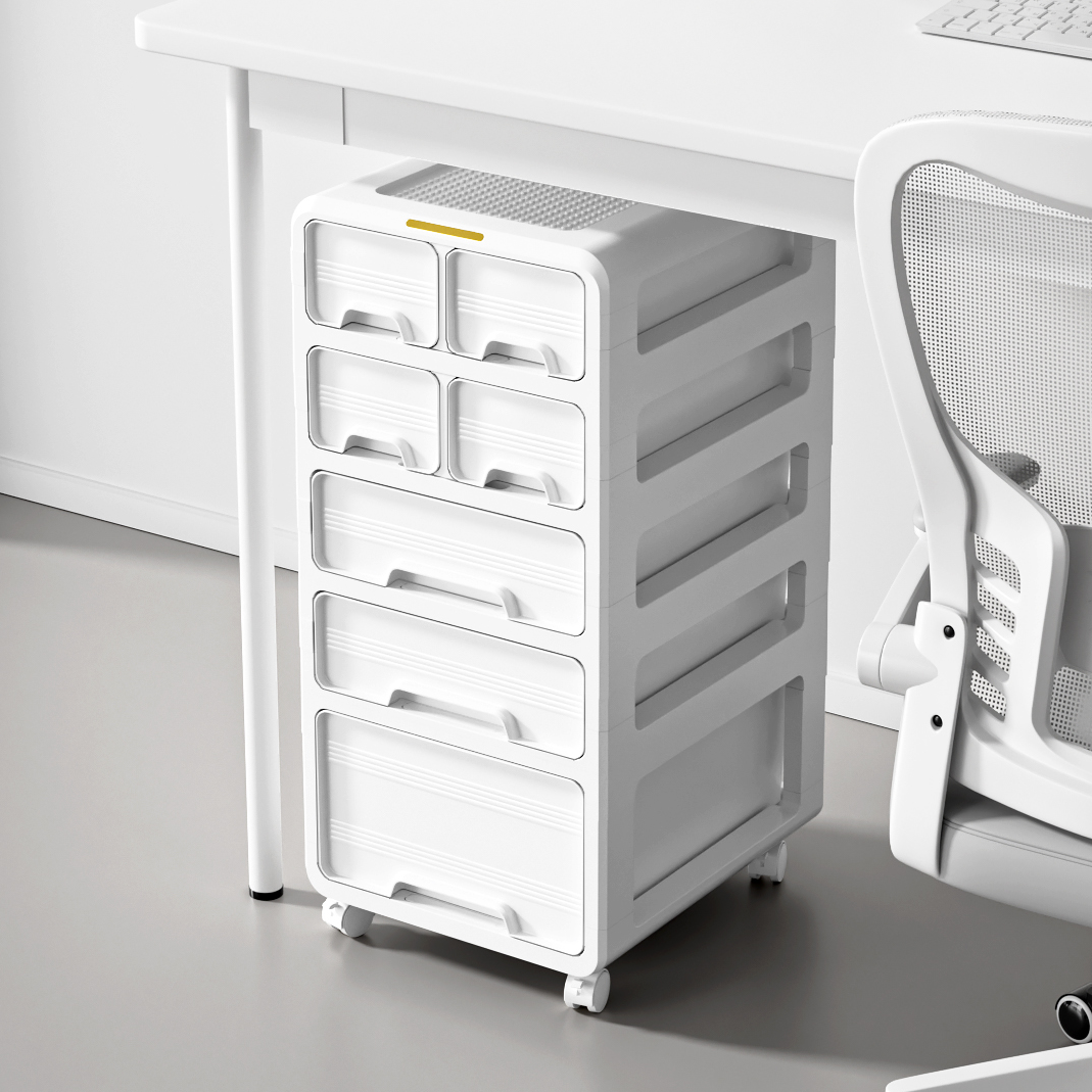 桌下收纳柜抽屉式办公室储物柜