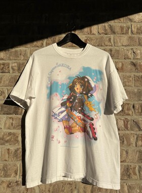 Cardcaptor Sakura short sleeves魔卡少女樱日系甜妹美潮短袖T恤