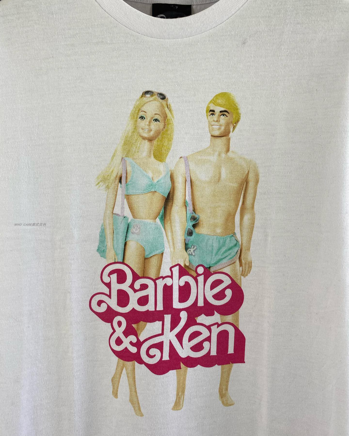 Barbie Millicent Roberts shortsleeves芭比娃娃欧美童趣短袖T恤