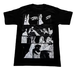 WHO CARE Retro Encyclopedia Naruto Youth Art Graphic Short Sleeve T-Shirt - Fashionable Loose & Simple
