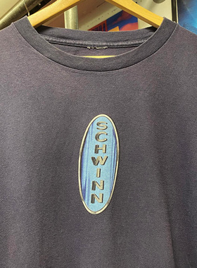 小领口！Schwinn Fade Tshirt史温街头vintage穿搭vibe风短袖T恤