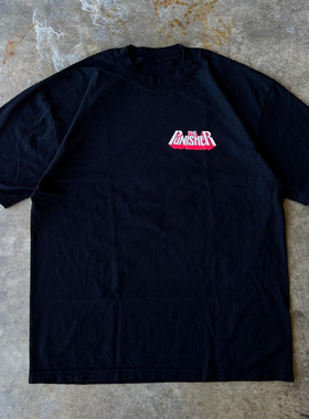 WHO CARE复古大百科booted comics blacktee启动漫画ins风短袖T恤