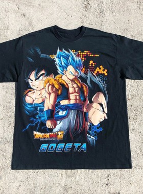 Dragon Ball Anime vintage Goku七龙珠动漫短袖T恤short sleeves