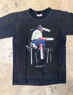 WHO CARE复古大百科90年代美式高街减龄短袖二次元链锯人玛琪玛