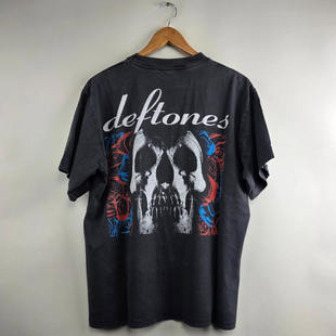 WHO CARE复古大百科20012003 Deftones街头超酷宽松大码短袖T恤