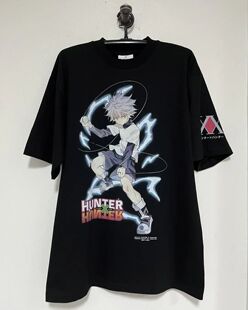 tee HUNTER×HUNTER look rare T恤 tshirt全职猎人杰·富力士短袖