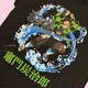 Slayer tee tshirt Demon anime鬼灭之刃动漫短袖 T恤灶门祢豆子