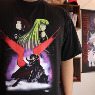 CODE GEASS Lelouch of the Rebellion简约短袖T恤叛逆的鲁鲁修