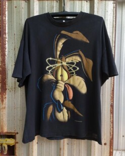 Wile E. Coyote short sleeves Looney Tunes乐一通歪心狼短袖T恤