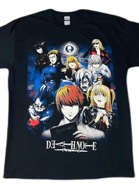Death Note short sleeves Naomi Misora死亡笔记南空直美短袖T恤