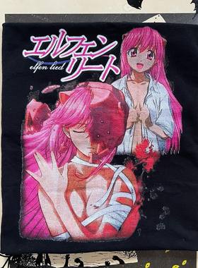 Elfen Lied short sleeves Russell Athletic妖精的旋律短袖T恤