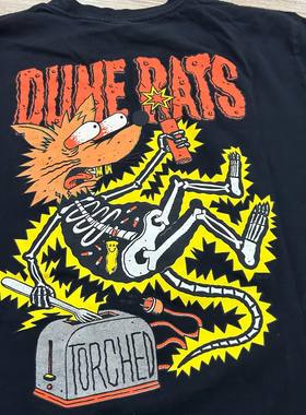 WHO CARE复古大百科 动漫设计感Dune rats长袖T恤 复古高街穿搭