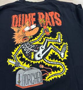 WHO CARE复古大百科 动漫设计感Dune rats长袖T恤 复古高街穿搭