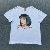 look乌玛·瑟曼流行欧美短袖 Uma T恤 sleeves rare Thurman short