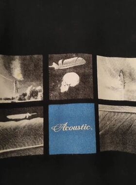 Acoustic Japan Denim supply Long Sleeve欧美独特高级感长袖T恤