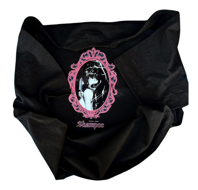 WHO CARE复古大百科Ranma1/2 shampoo blacktee乱马1/2珊璞短T