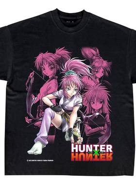 HUNTER×HUNTER KILLUA ZAOLDYECK tee/tshirt全职猎人短袖T恤