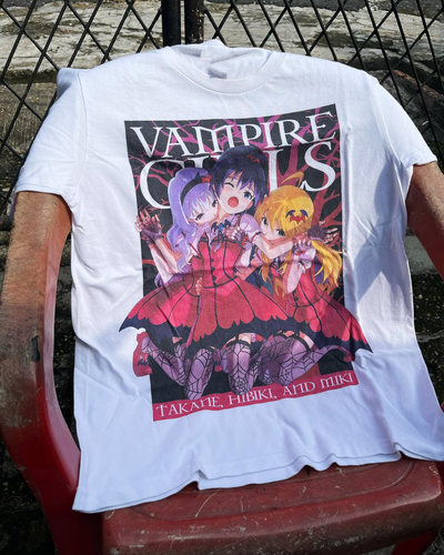 WHO CARE复古大百科THE IDOLM@STER whitetee偶像大师动漫短袖T恤