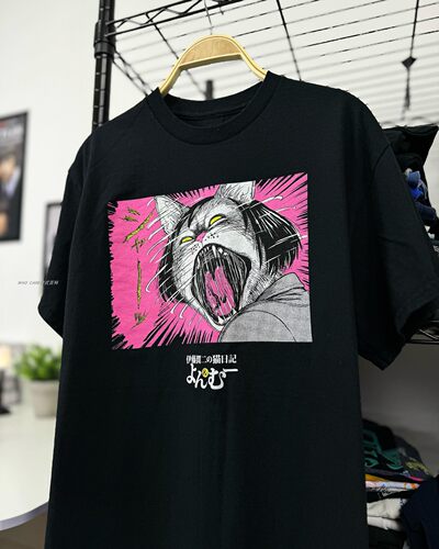 重磅logo上衣潮牌古着感欧美短袖