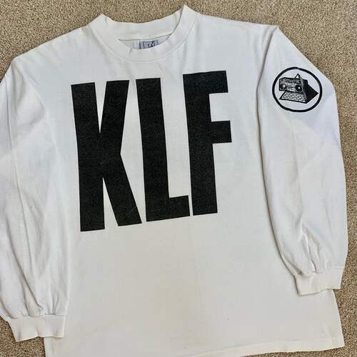 Doctoring The Tardis vintageTHE KLFLongSleeve摇滚乐队长袖T恤
