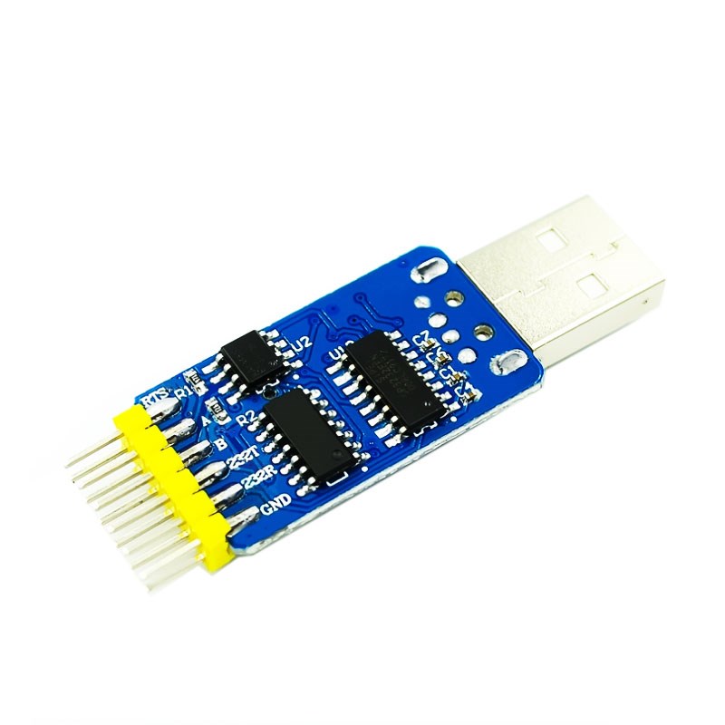 六合一多功能串口模块CP2102 usb转TTL 485 232互转 3.3V/5V兼容