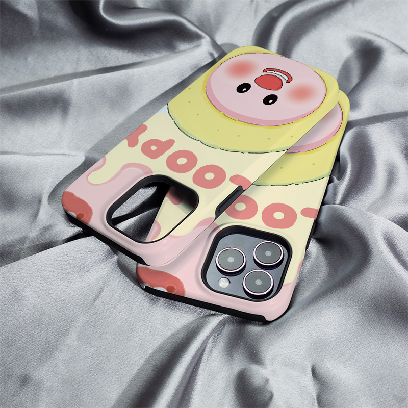 猕猴桃露比iphone16Promax手机壳13适用苹果15plus保护套菲林硬壳12mini二合一XS/XR高级11防摔7/8/SE2全包14